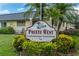 Photo of Pointe West Condominium Association sign at 11937 Bayonet Ln, New Port Richey, FL 34654