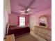 Bedroom with a double bed and dresser at 6336 Wooden St, New Port Richey, FL 34653
