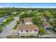 An elevated view of the property and surrounding houses at 1501 28Th N Ave, St Petersburg, FL 33704