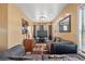 Living room with comfortable seating and a large TV at 1501 28Th N Ave, St Petersburg, FL 33704