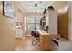 Home office with built-in desk and storage at 1501 28Th N Ave, St Petersburg, FL 33704