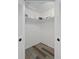 Bright closet with wire shelving and wood-look floors at 3849 Staysail Ln, Holiday, FL 34691
