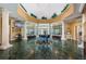 Spacious clubhouse lobby with marble floors at 9727 Oakwood Hills Ct, New Port Richey, FL 34655