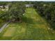 Aerial view of a golf course at 9727 Oakwood Hills Ct, New Port Richey, FL 34655