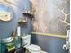 Modern bathroom with glass sink and gold fixtures at 11836 Carissa Ln # B, New Port Richey, FL 34654