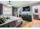 Large main bedroom with king bed and en-suite bathroom at 11836 Carissa Ln # B, New Port Richey, FL 34654