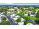 An aerial view of a community near a golf course and pond at 11836 Carissa Ln # B, New Port Richey, FL 34654