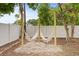 Two hammocks in the backyard at 1108 66Th Nw St, Bradenton, FL 34209