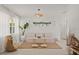 Bright and airy living room with neutral decor and natural elements at 1108 66Th Nw St, Bradenton, FL 34209