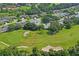 Aerial view of community and golf course at 9108 Bassett Ln # B, New Port Richey, FL 34655