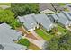 Aerial view of home and surrounding area at 9108 Bassett Ln # B, New Port Richey, FL 34655