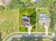 Aerial view showing home's location, lot size, and surrounding neighborhood at 1096 Florian Way, Spring Hill, FL 34609