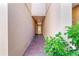 Private gated entry to unit at 5614 Red Snapper Ct, New Port Richey, FL 34652