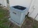 Exterior shot of an air conditioning unit at 12313 Larkinwood Ln, Hudson, FL 34667