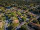 An aerial view of the community, highlighting its location and layout at 2522 Pine Ridge S Way # A2, Palm Harbor, FL 34684