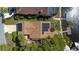 Property overview showcasing home with solar panels and waterfront access at 6316 Spoonbill Dr, New Port Richey, FL 34652