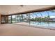 Enclosed pool area with canal views at 2044 Montana Ne Ave, St Petersburg, FL 33703