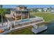 Luxury waterfront home with private pool and dock at 3448 Triggerfish Dr, Hernando Beach, FL 34607