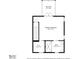 Upper floor plan showcasing primary bedroom, bathroom, and walk-in closet at 3448 Triggerfish Dr, Hernando Beach, FL 34607