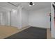 Spacious garage with epoxy flooring and overhead storage at 3448 Triggerfish Dr, Hernando Beach, FL 34607