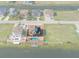 House, pool, and dock on waterfront lot at 3448 Triggerfish Dr, Hernando Beach, FL 34607