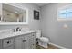 Elegant bathroom with marble vanity and modern fixtures at 3448 Triggerfish Dr, Hernando Beach, FL 34607