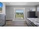 Private balcony offering scenic views of the lake and neighborhood at 3448 Triggerfish Dr, Hernando Beach, FL 34607