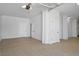 Spacious garage with epoxy flooring and ample storage at 3448 Triggerfish Dr, Hernando Beach, FL 34607