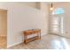 Light-filled entryway with tile floors and a console table at 1183 Mystic Ct, Spring Hill, FL 34609