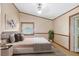 Spacious bedroom with large window and plush bedding at 7208 Clouchester Ct, Hudson, FL 34667