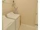 Convenient laundry room with washer, dryer, and shelving at 31941 Blue Passing Loop, Wesley Chapel, FL 33545