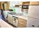 Functional kitchen with appliances at 20861 Haulover Cv # C4, Lutz, FL 33558