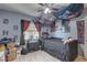 Teen bedroom with dark decor at 3960 Lema Dr, Spring Hill, FL 34609