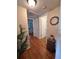 Hallway featuring hardwood floors and access to bathroom and bedroom at 800 61St N St, St Petersburg, FL 33710