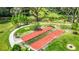 Two bocce ball courts nestled in a lush green landscape at 19492 Fort King Run, Brooksville, FL 34601