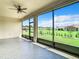 Enjoy the view from this screened patio at 19492 Fort King Run, Brooksville, FL 34601