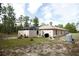 Private backyard with large, fenced area at 15492 Pomp Pkwy, Weeki Wachee, FL 34614