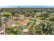 Aerial view of the house and surrounding area at 800 61St N St, St Petersburg, FL 33710