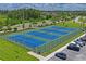 Multiple community tennis courts with parking for active lifestyles at 3893 Burdick Loop, Odessa, FL 33556