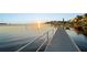 Sunset on the waterfront; enjoy the scenic views from the dock at 8210 Aquila St # 227, Port Richey, FL 34668