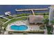 Community pool and covered cabana area offer a relaxing retreat for residents at 8210 Aquila St # 227, Port Richey, FL 34668