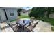 Relaxing patio area with seating for outdoor enjoyment at 3814 Holiday Lake Dr, Holiday, FL 34691