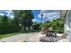 Spacious patio perfect for outdoor dining and relaxation at 3814 Holiday Lake Dr, Holiday, FL 34691
