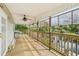 Long wooden deck overlooking a canal, offering scenic views at 14904 Old Dixie Hwy, Hudson, FL 34667