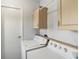 Stackable washer and dryer in dedicated laundry room at 14904 Old Dixie Hwy, Hudson, FL 34667