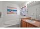 Relaxing bathroom with garden tub and vanity at 4336 Lightfoot St, Spring Hill, FL 34609
