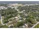 Aerial view showcasing a home's location within a residential community at 9140 & 9130 Peony St, New Port Richey, FL 34654