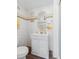 Clean bathroom with white vanity and shower at 9140 & 9130 Peony St, New Port Richey, FL 34654