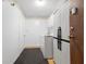 Laundry room with washer, dryer, and storage at 9140 & 9130 Peony St, New Port Richey, FL 34654