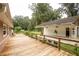 Long wooden deck connecting to garage at 24514 Audubon Dr, Brooksville, FL 34601
